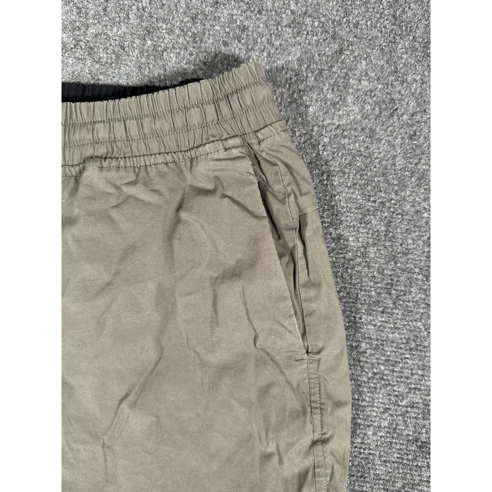 Lululemon Bowline Shorts Mens Medium Green Chino Drawstring Ripstop 8" - Picture 2 of 13